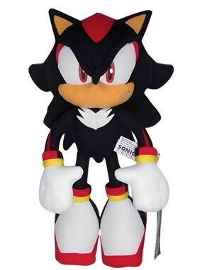 SONIC 12" SHADOW PLUSH with CLIP